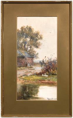 James MacMaster watercolor