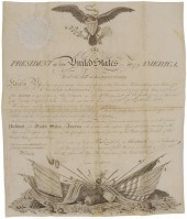 James Madison War-Date Autogra