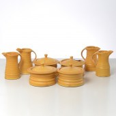 JAMES MAKINS, GROUP CERAMIC TA