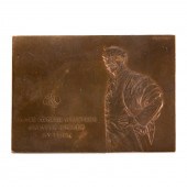 JAMES MC NEIL WHISTLER PLAQUE