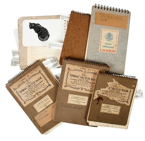 JAMES MCBEY SKETCHBOOKS(Scottish,