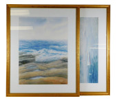 JAMES MCCAUGHTRY, TWO WATERCOL