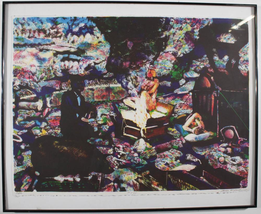 JAMES MCGARRELL LITHOGRAPHJAMES