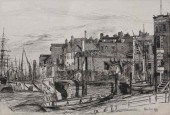 JAMES MCNEILL WHISTLER ETCHING