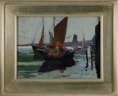JAMES MILTON SESSIONS OIL ON C