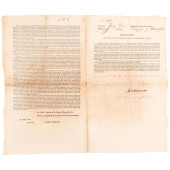 JAMES MONROE SIGNED JUNE 26TH,
