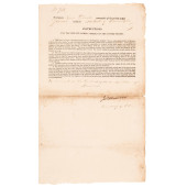 JAMES MONROE SIGNED JUNE 26TH,