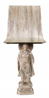 JAMES MONT ASIAN MODERN CARVED
