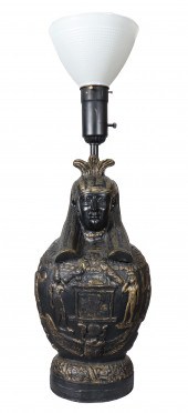 JAMES MONT EGYPTIAN CANOPIC JA