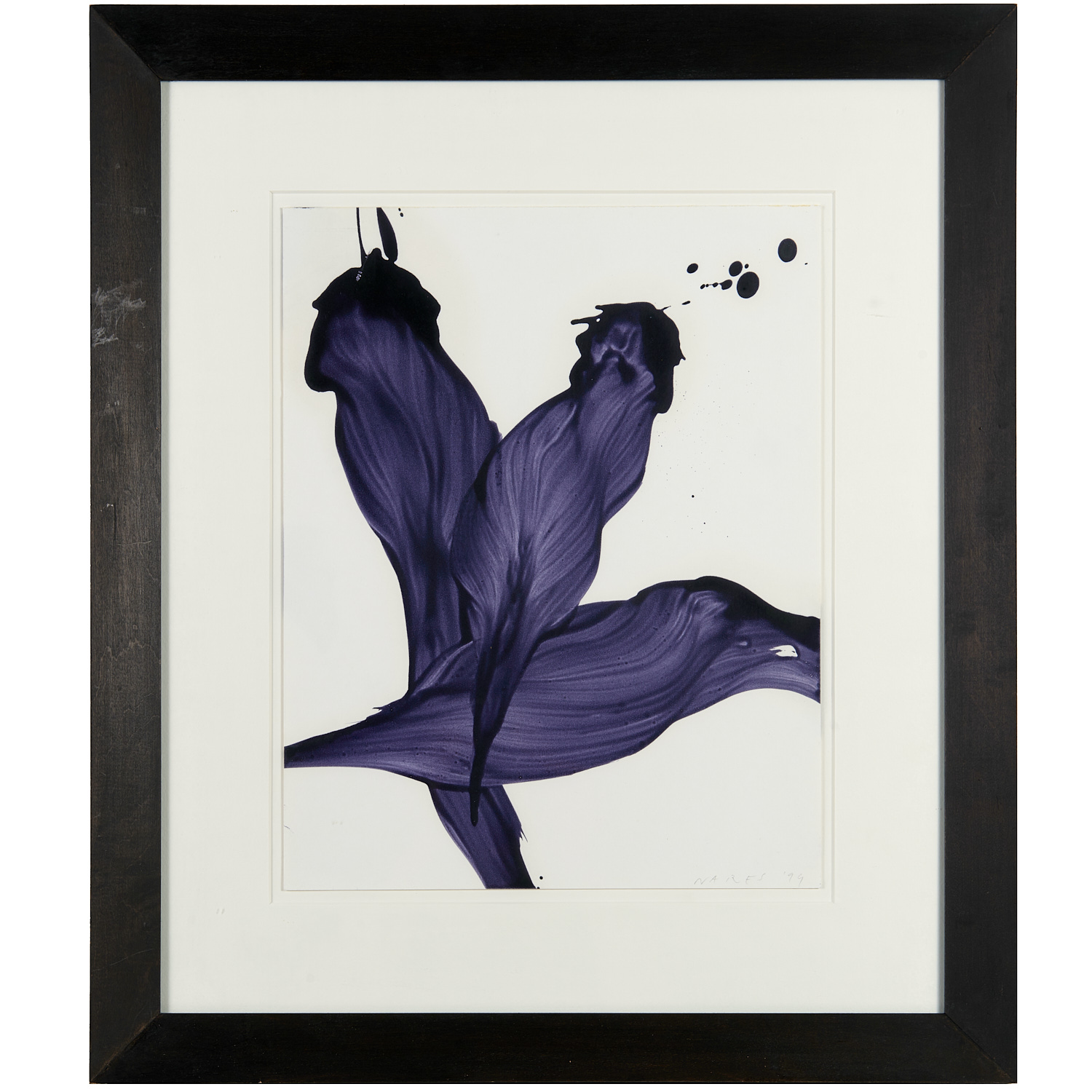 JAMES NARES, ACRYLIC ON PAPER, 1999