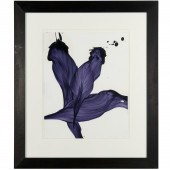 JAMES NARES, ACRYLIC ON PAPER,