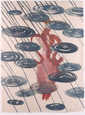 JAMES NARES "OPHELIA" MONOTYPE