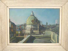 James Neal (b.1918). An oil on
