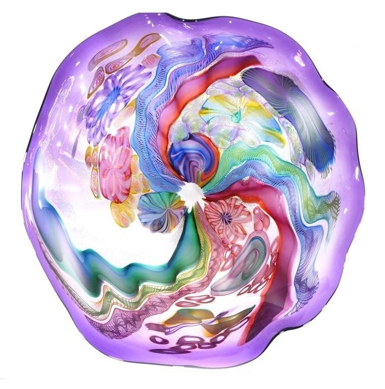 JAMES NOWAK, LARGE ART GLASS