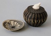JAMES OMMIK BALEEN AND CARVED