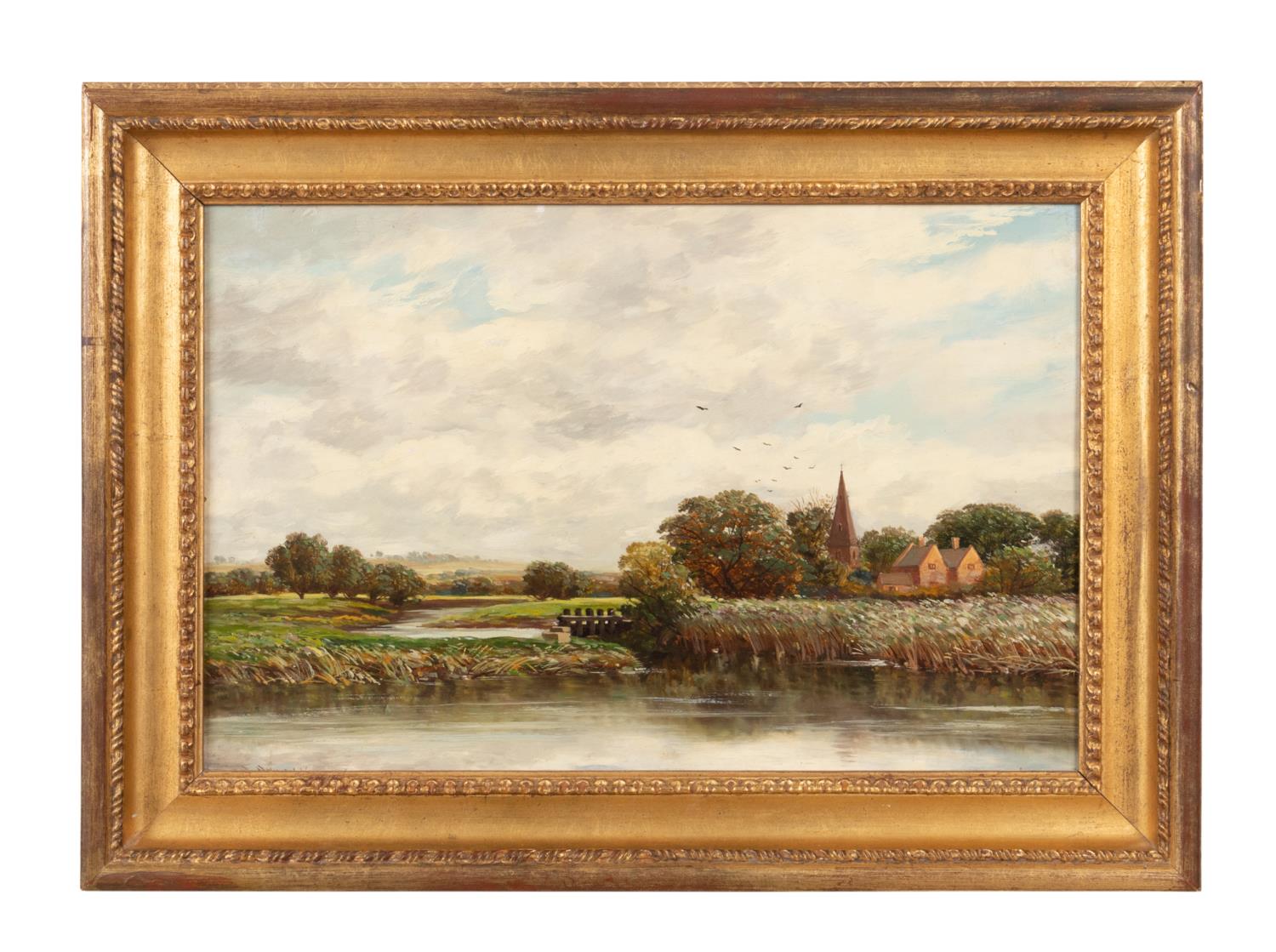 JAMES ORROCK 'SMALL VILLAGE BY