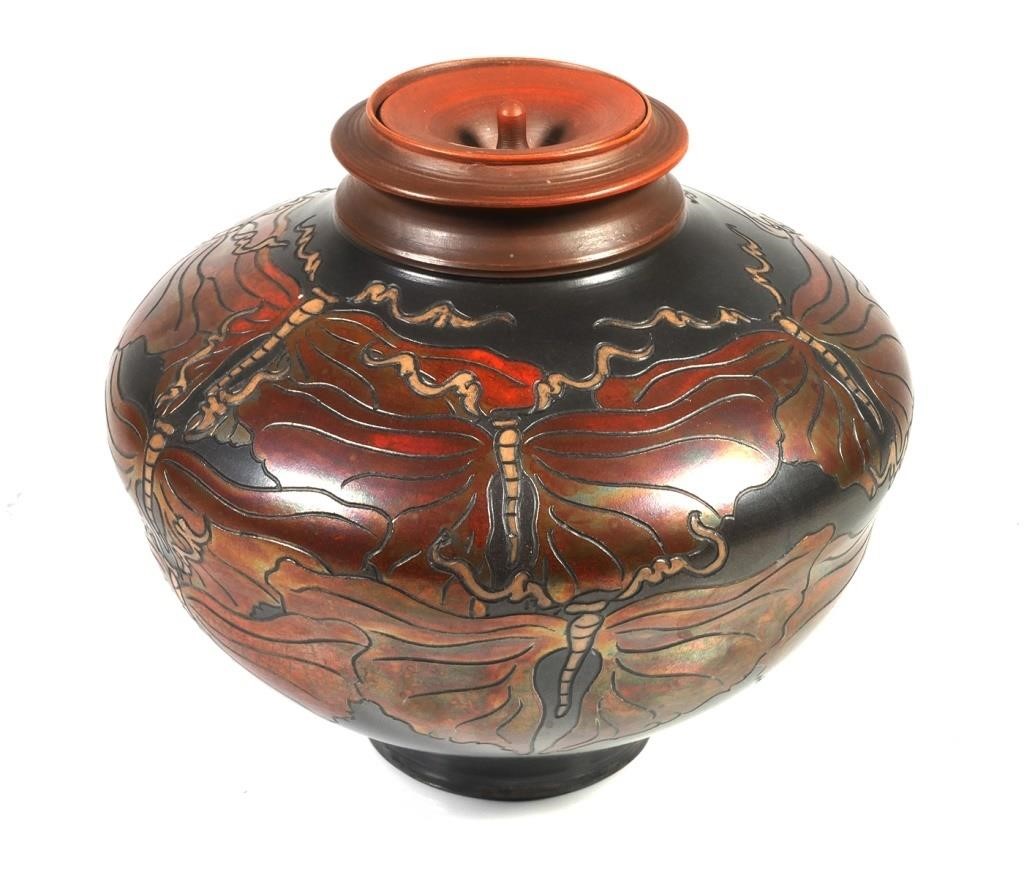 JAMES R. COOK, CERAMIC BUTTERFLY