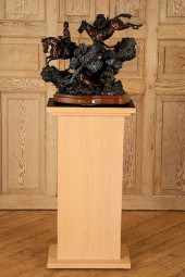 JAMES REGIMBAL BRONZE WOODLAND