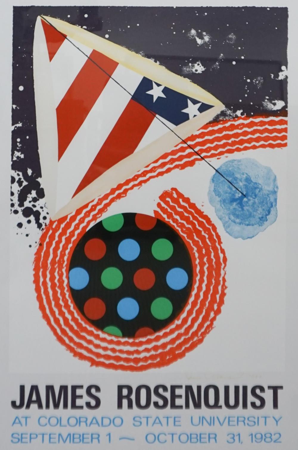JAMES ROSENQUIST AT COLORADO