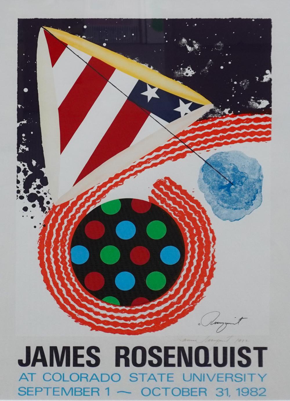 JAMES ROSENQUIST AT COLORADO