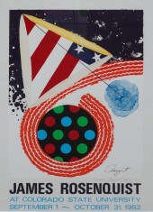 JAMES ROSENQUIST AT COLORADO S