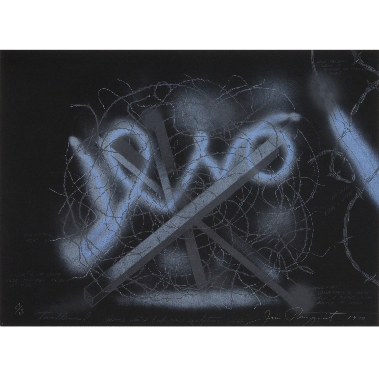 JAMES ROSENQUIST, LITHOGRAPH,