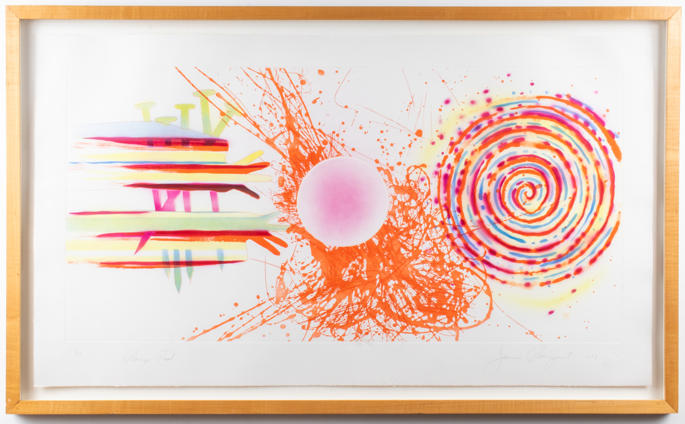 JAMES ROSENQUIST "ROUGE PAD"