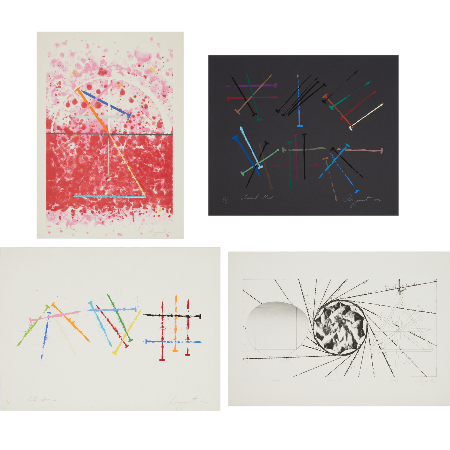 JAMES ROSENQUIST, "TIME FLOWERS"
