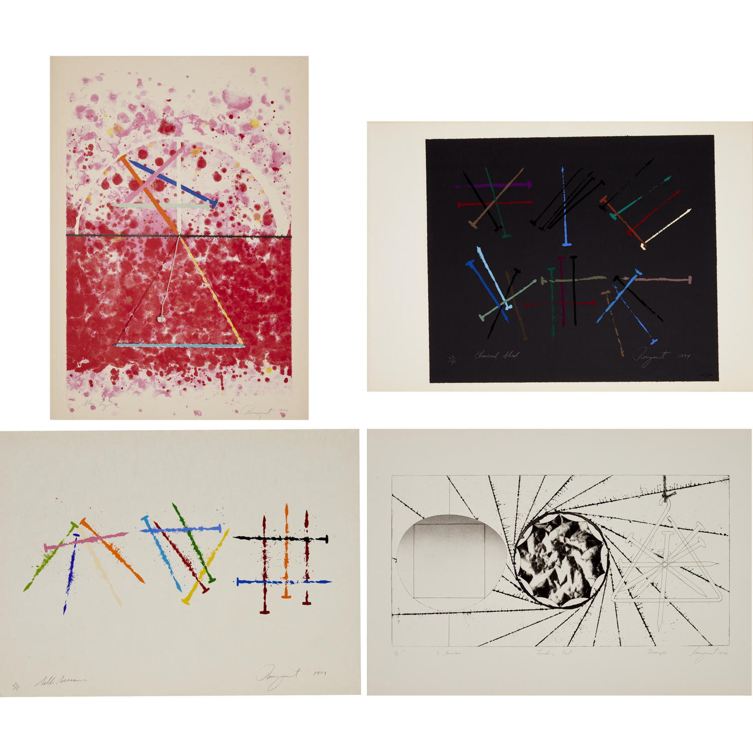 JAMES ROSENQUIST, 'TIME FLOWERS'