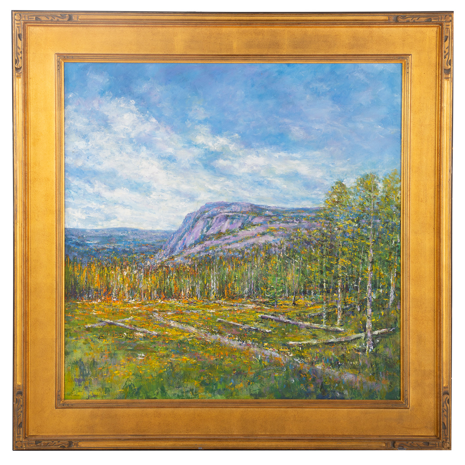 JAMES ROYBAL. "THE CLEARING," OIL