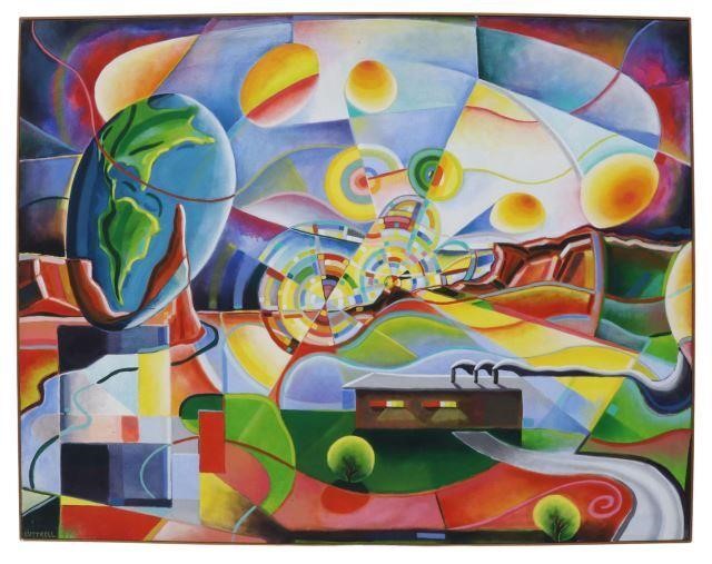 JAMES S. LUTTRELL OIL PAINTING