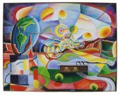 JAMES S. LUTTRELL OIL PAINTING