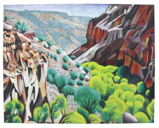 JAMES S. LUTTRELL OIL PAINTING