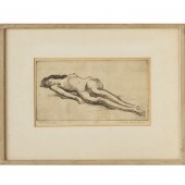 JAMES SANFORD HULME, ETCHING O