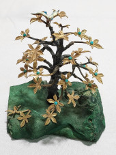 JAMES SCHWABE 14K GOLD & STERL