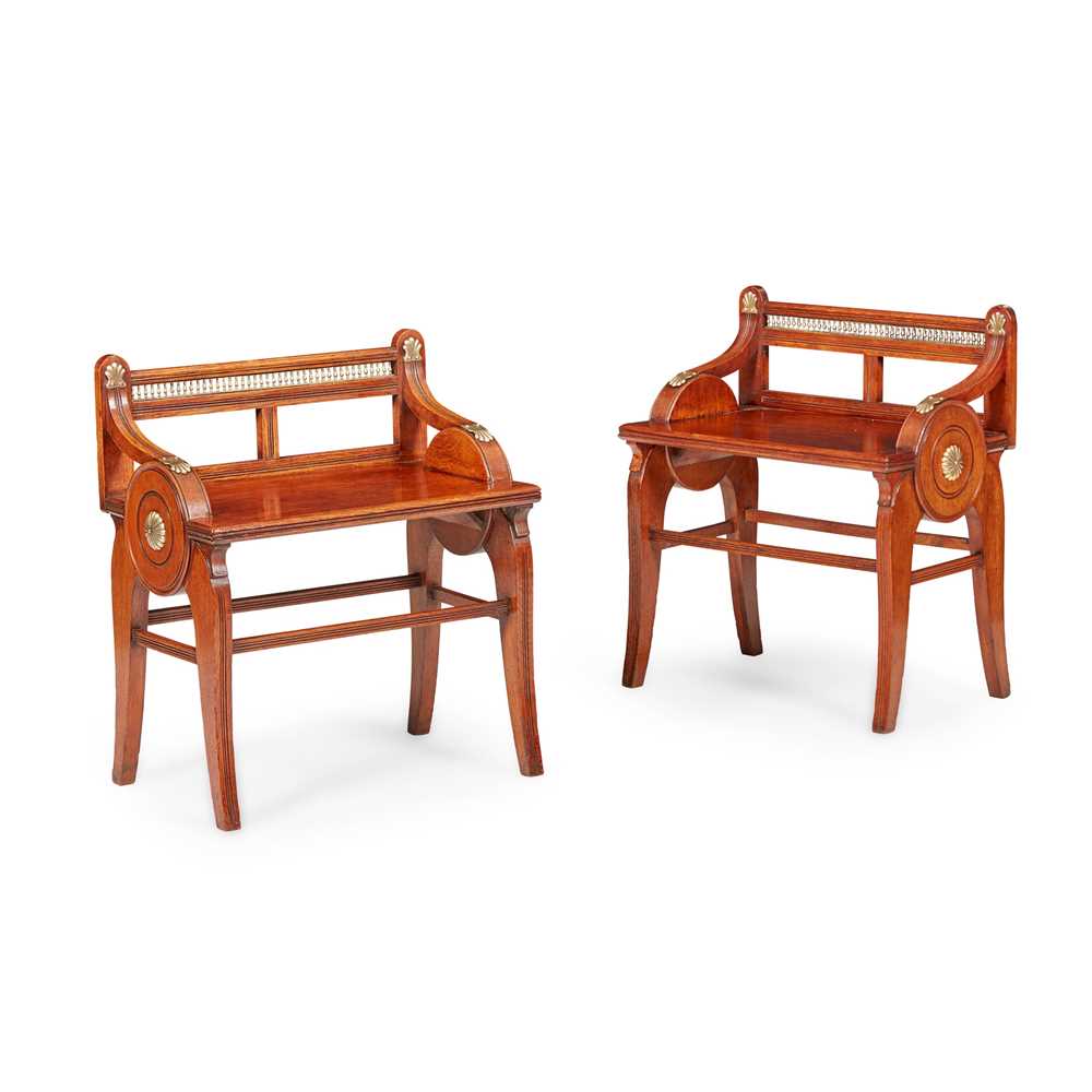 JAMES SHOOLBRED & CO. PAIR OF