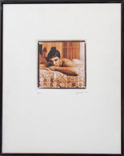 JAMES SPADA NUDE MALE SIGNED
