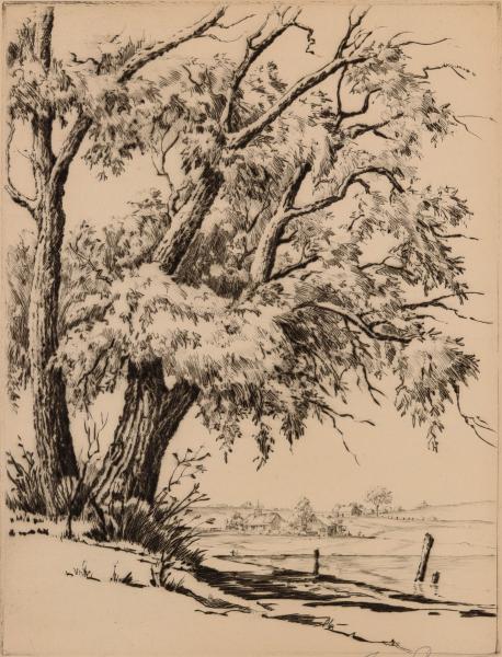 JAMES SWANN (1905-1985) ETCHING PPM