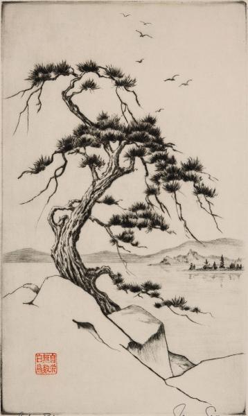 JAMES SWANN (1905-1985) ETCHING PPM