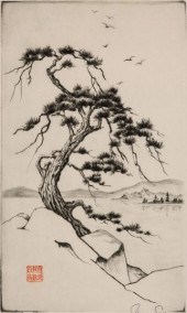 JAMES SWANN (1905-1985) ETCHIN