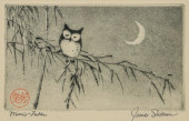 JAMES SWANN (1905-1985) OWL ET