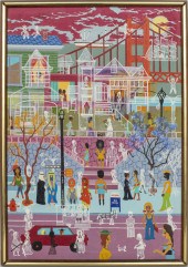 JAMES THOMAS FOLK ART "A SPOOK