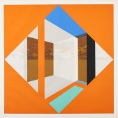 JAMES TWITTY CUBIST SCREENPRIN