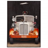 JAMES VOSHELL. FIRE TRUCK, OIL