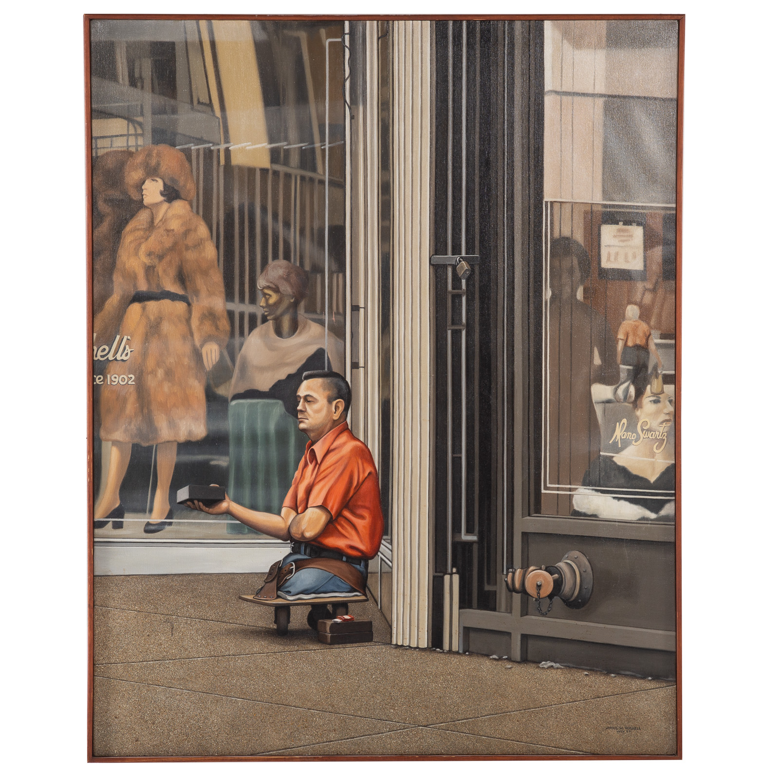 JAMES VOSHELL. "THE LEGLESS MAN,"
