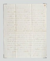 James W. Denver autograph lett