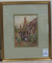 JAMES W MILLIKEN WATERCOLOR ON