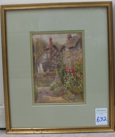 JAMES W MILLIKEN WATERCOLOR ON