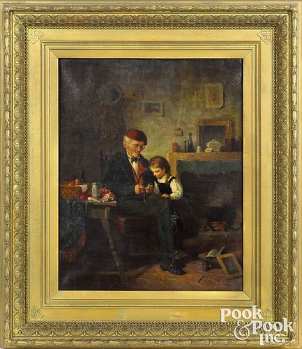 JAMES WELLS CHAMPNEY OIL ON