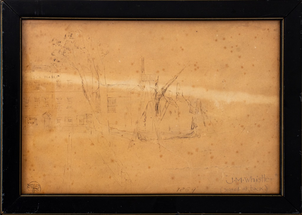 JAMES WHISTLER ATTR. CITYSCAPE